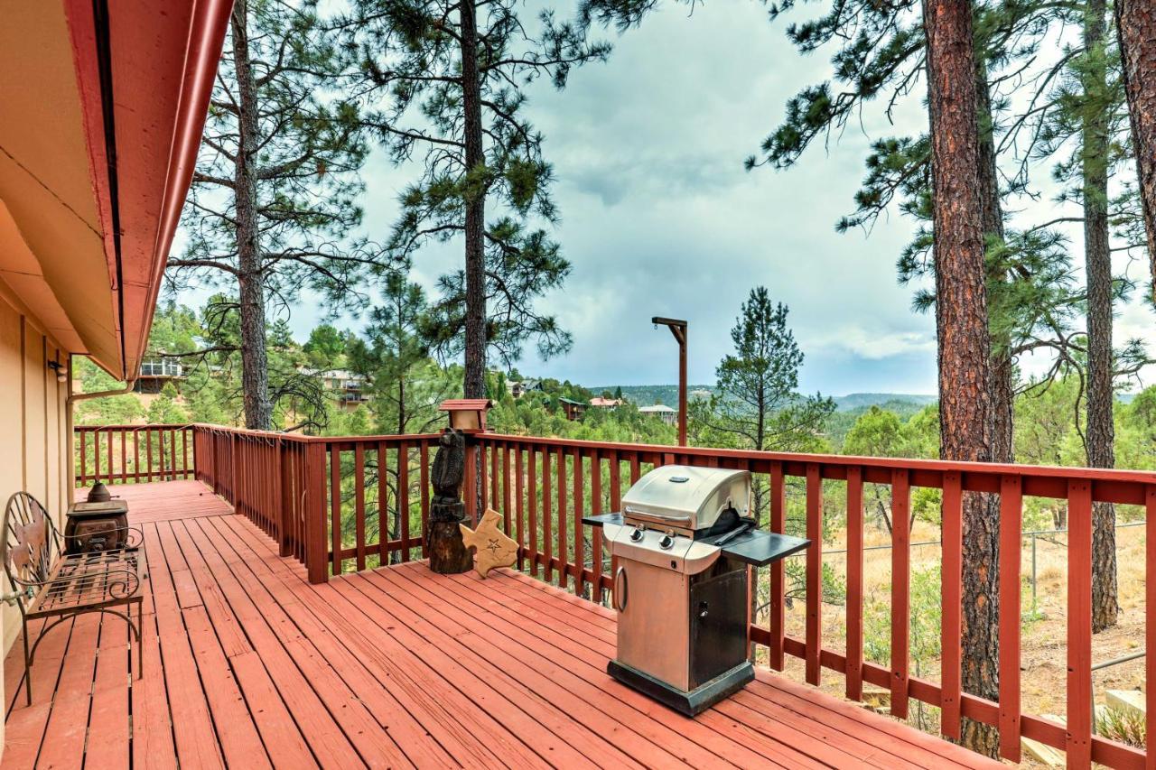 A-Frame Ruidoso Retreat With Deck, Grill And Views! Villa Eksteriør billede