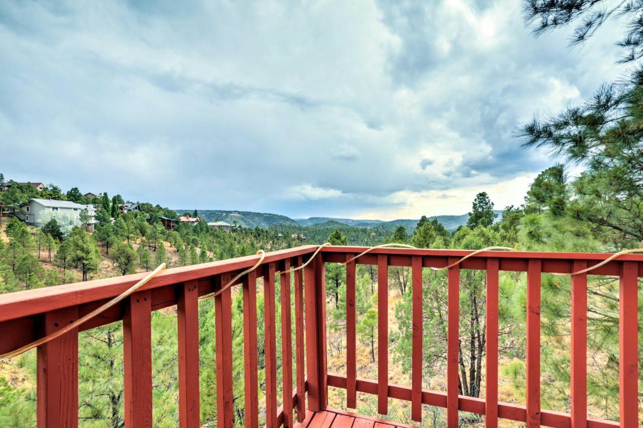 A-Frame Ruidoso Retreat With Deck, Grill And Views! Villa Eksteriør billede
